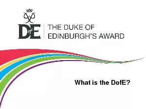 What is the DofE?