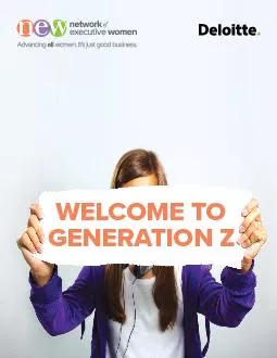 WELCOME TOGENERATION Z