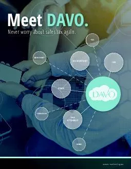 DAVO Technologies  automatedsalestax.com    info@davotechnologies.com