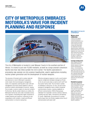 CASE STUDY CITY OF METROPOLIS The city of Metropolis i