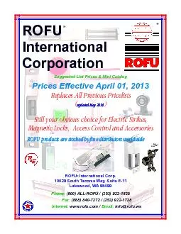 ROFU  International Corp.