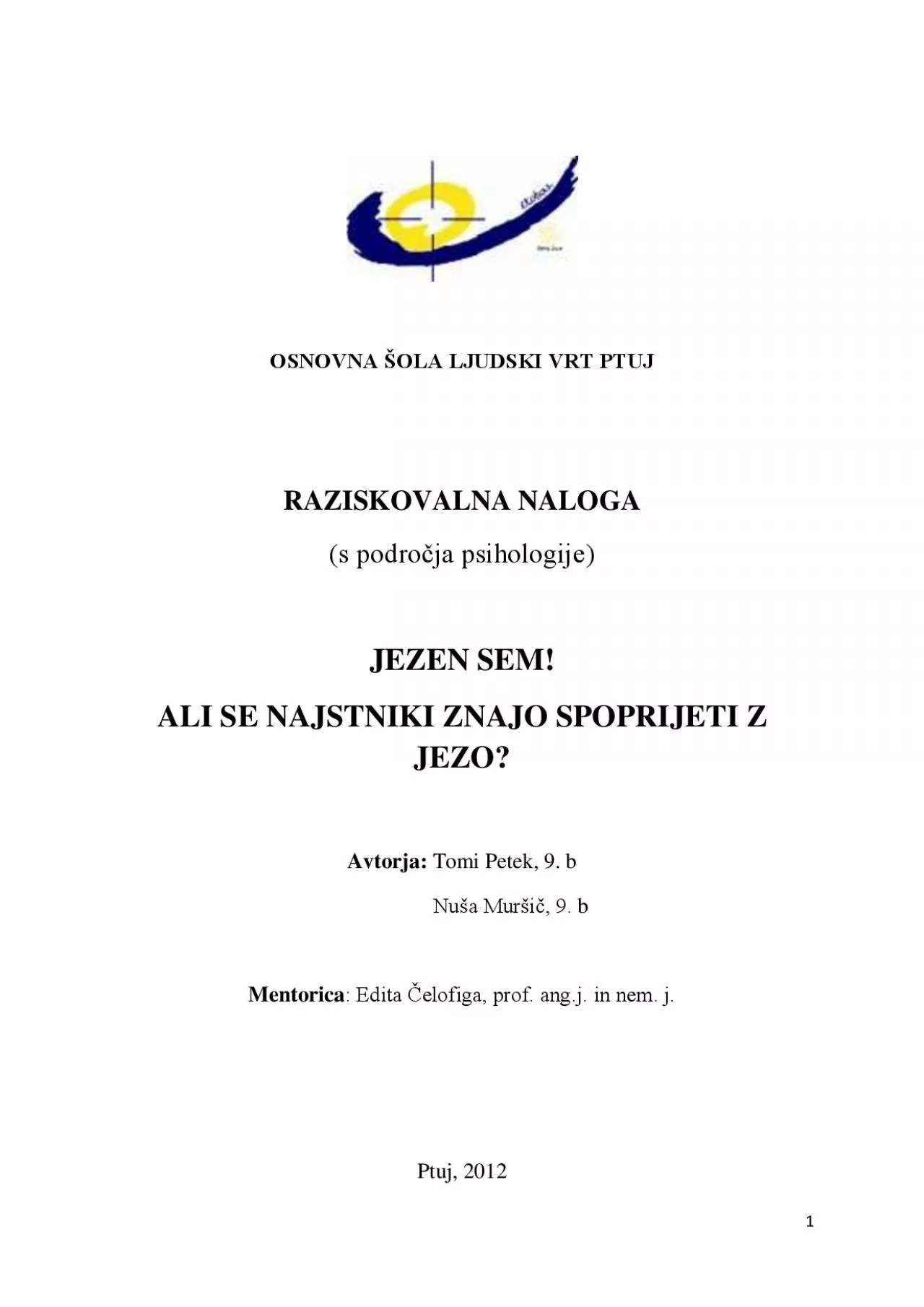 PDF-OSNOVNA ŠOLA LJUDSKI VRT PTUJ