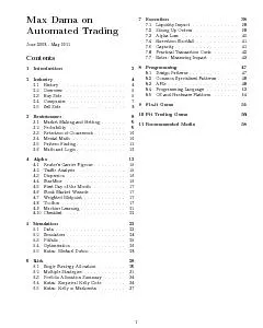 1IntroductionQuantitativetradingisthejobofprogrammingcomputerstotrade.