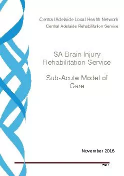 SA Brain Injury