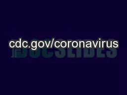 cdc.gov/coronavirus