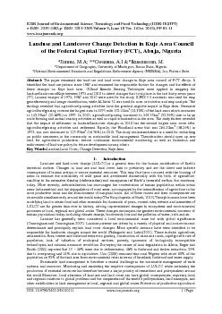 IOSR Journal of Environmental Science, Toxicology and Food Technology