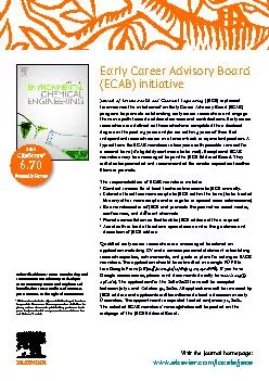 Early Career Advisory Board