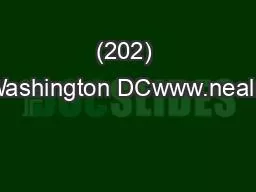 (202) 234-4433Washington DCwww.nealrgross.com