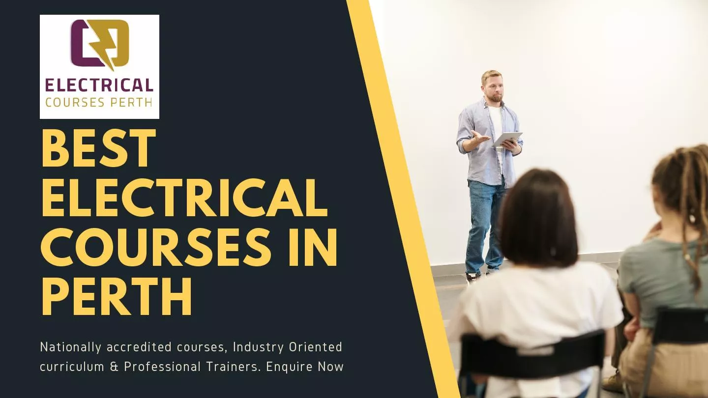 Electrical Courses Perth