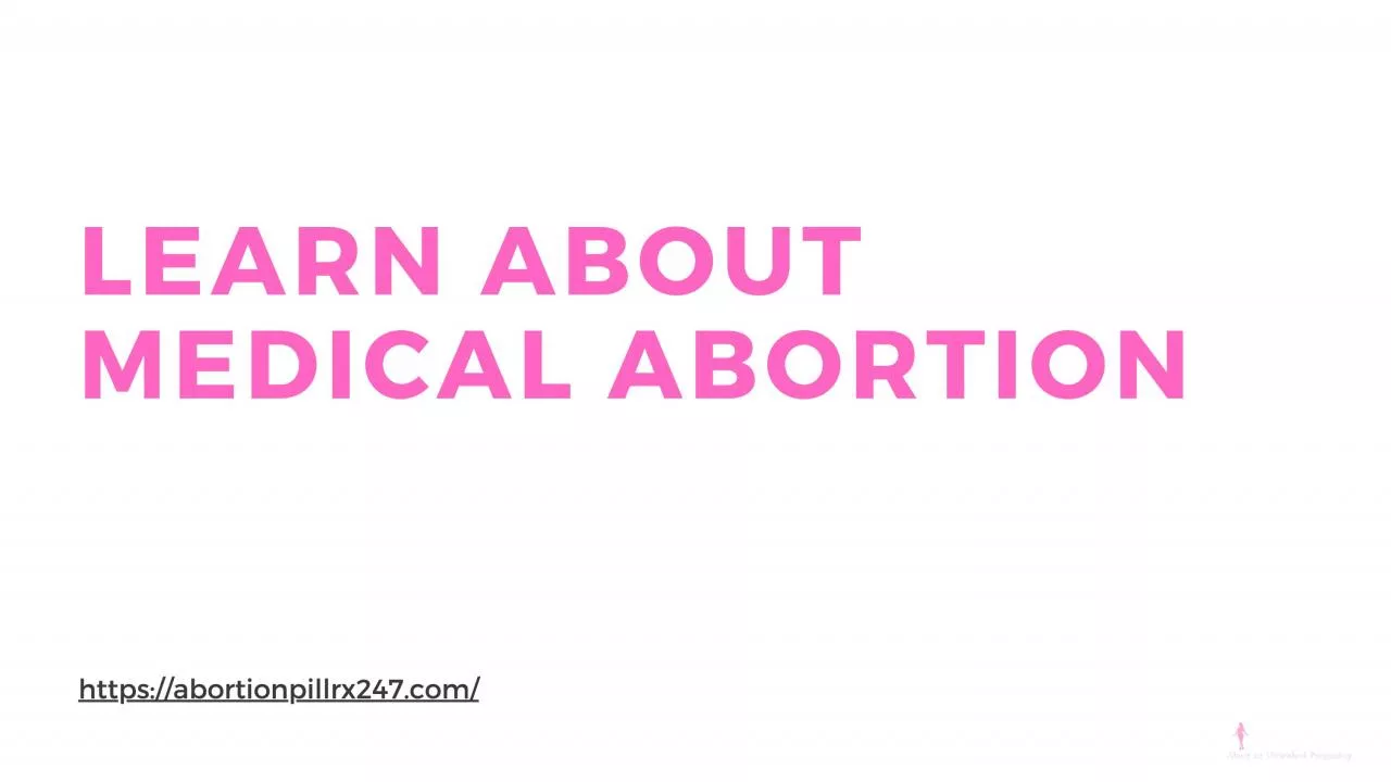 PDF-Learn about medical abortion