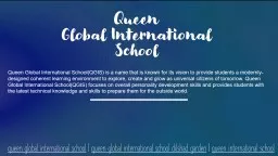 Queen Global International School | Dilshad Garden| Ezyschooling