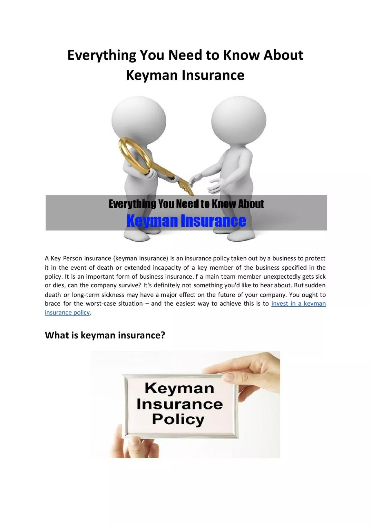 PDF-Everything You Need to Know About Keyman Insurance - Mountview Financial Solutions