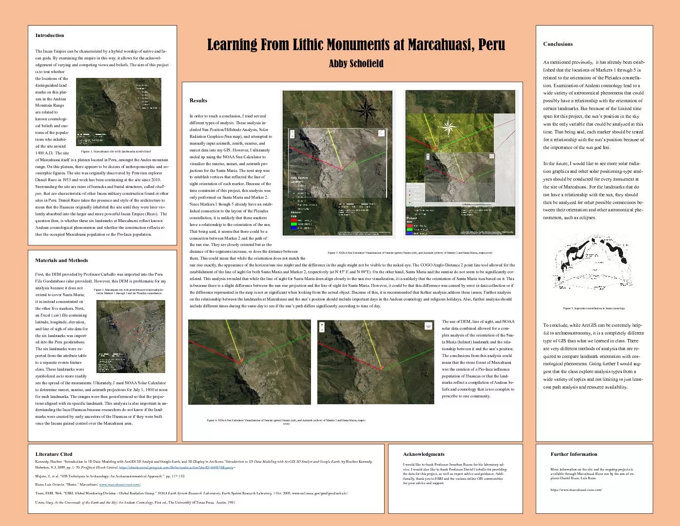 Learning From Lithic Monuments at Marcahuasi, Peru