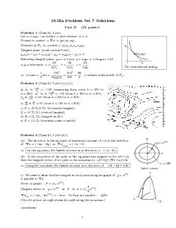 18.02aProblemSet7Solutions3Problem6(Class29,3pts)Equationofplane:x
...