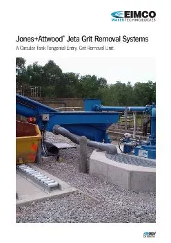 Jones+Attwood Jeta Grit Removal Systems