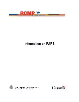 Information on PARE