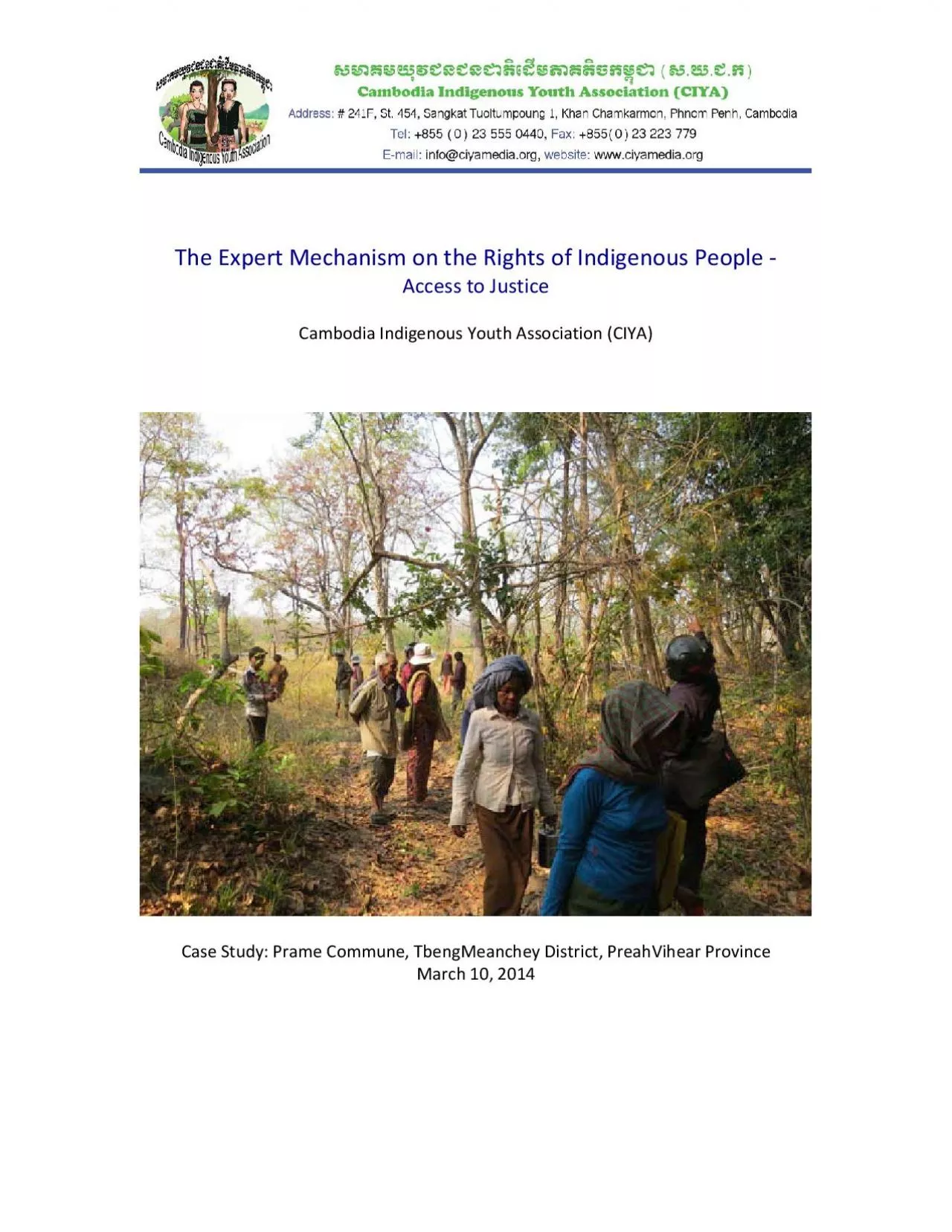 PDF-The Expert Mechanism on the Rights of Indigenous People Access to Just