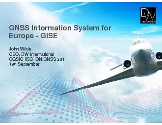 Europe -GISECGSIC IISC ION GNSS 2011