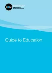 Guide to Education