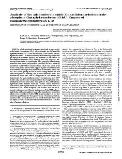 Escalante-SemerenaMichael G. Thomas, Thomas B. Thompson, Ivan Rayment