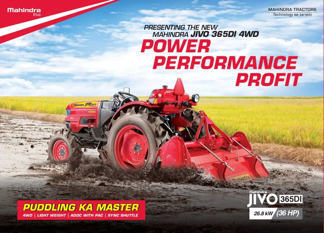 PDF-PRESENTING THE NEW MAHINDRA JIVO 365DI 4WD PROFITPOWER