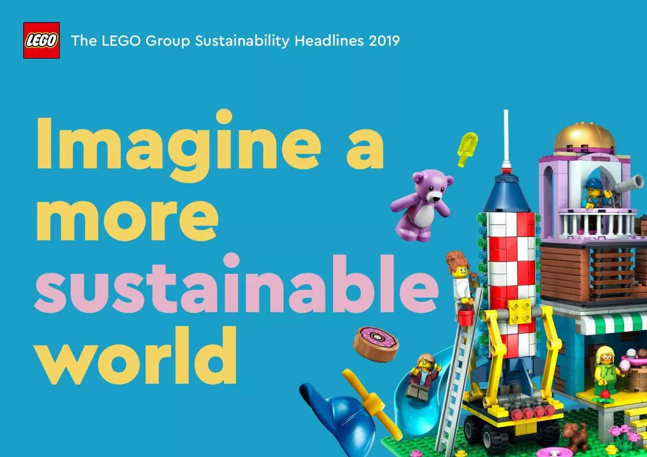 PDF-Imagine a moresustainableworldThe LEGO Group Sustainability Headlines