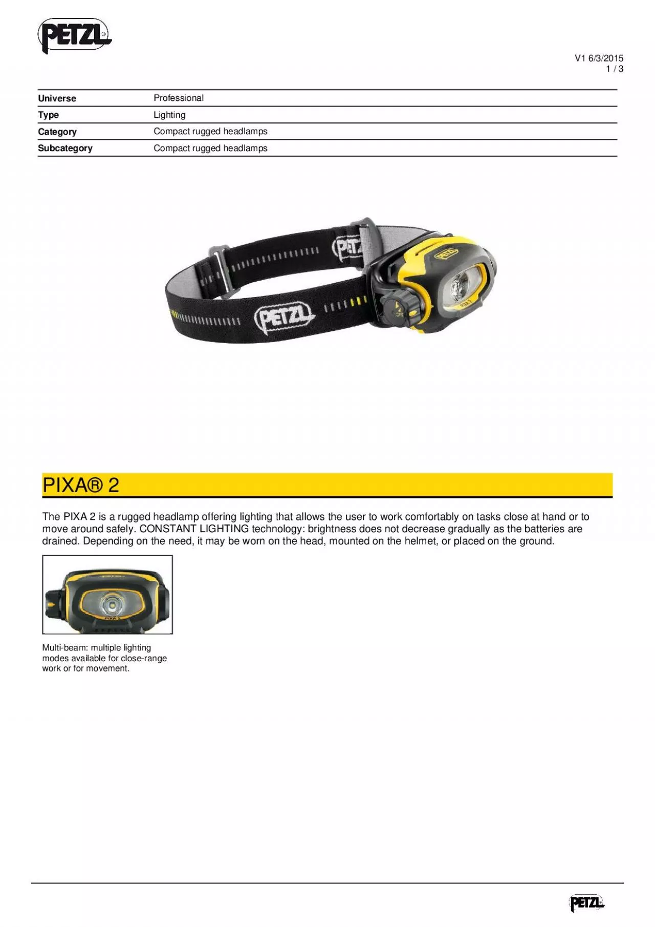 PDF-Multi-beam: multiple lighting