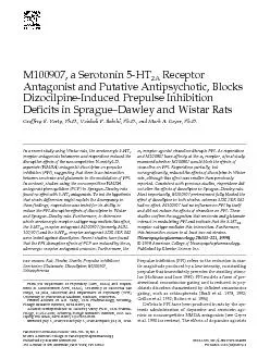 N EUROPSYCHOPHARMACOLOGY   1999 