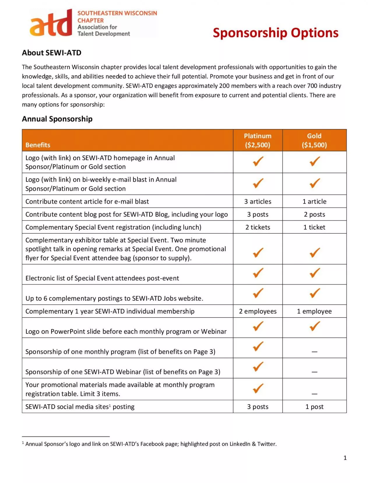 PDF-Sponsorship Options