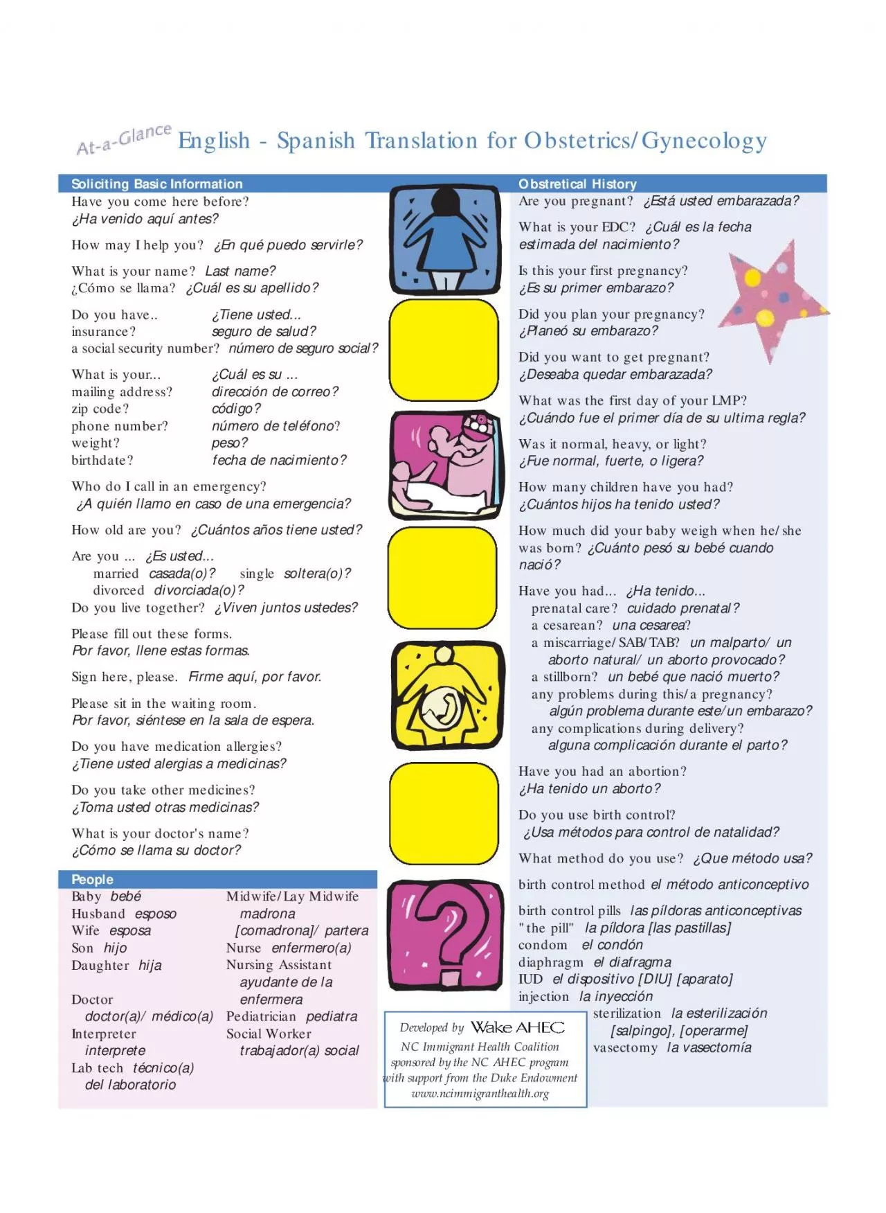 PDF-Hola, yo me llamoeste turno. When did your contractions start? W