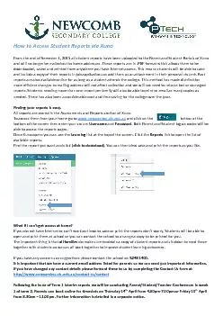 PDF-How to Access Student Reports via Xuno