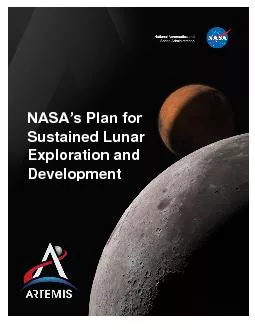 NASA’s Plan for Sustained Lunar Exploration and Development