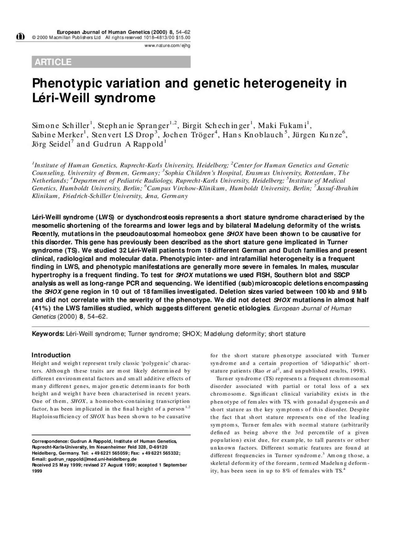 PDF-ARTICLEPhenotypic variation and genetic heterogeneity inL