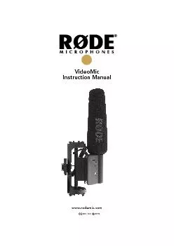 VideoMicwww.rodemic.com