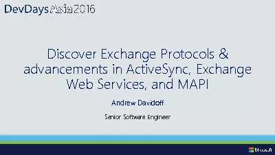 Discover Exchange Protocols &
