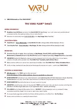 3.UPDATED details of The VARU PLAN