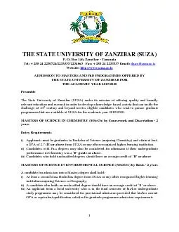 PDF-THE STATE UNIVERSITY OF ZANZIBAR (SUZA)