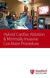 Hybrid Cardiac Ablation