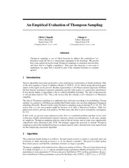 An Empirical Evaluation of Thompson Sampling Olivier C