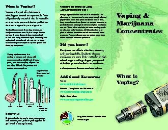 What are the e�ects of using marĳuana concentrates?  Being