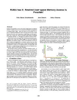 RUMAhasit:RewiredUser­spaceMemoryAccessisPossible!FelixMartinSchuhkne