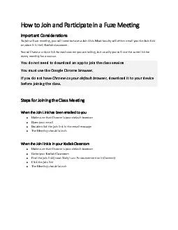 How to Join and Participate in a Fuze Meeting
