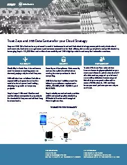 365DATA CENTERS DIFFERENTIATIONTRUSTED•N+1 edundancy•Ten ear