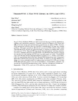 JournalofMachineLearningResearch19(2018)1-5Submitted12/17;Revised6/18;