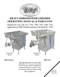 HEAVY HORSEPOWER GRINDER