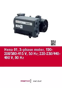 Powerful rotary vane pump with a pumping speed up to 76 m/h