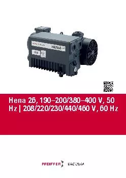 Powerful rotary vane pump with a pumping speed up to 30 m/h