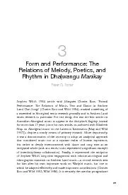 research on Arnhem Land music from the mid-1980s onward had to re