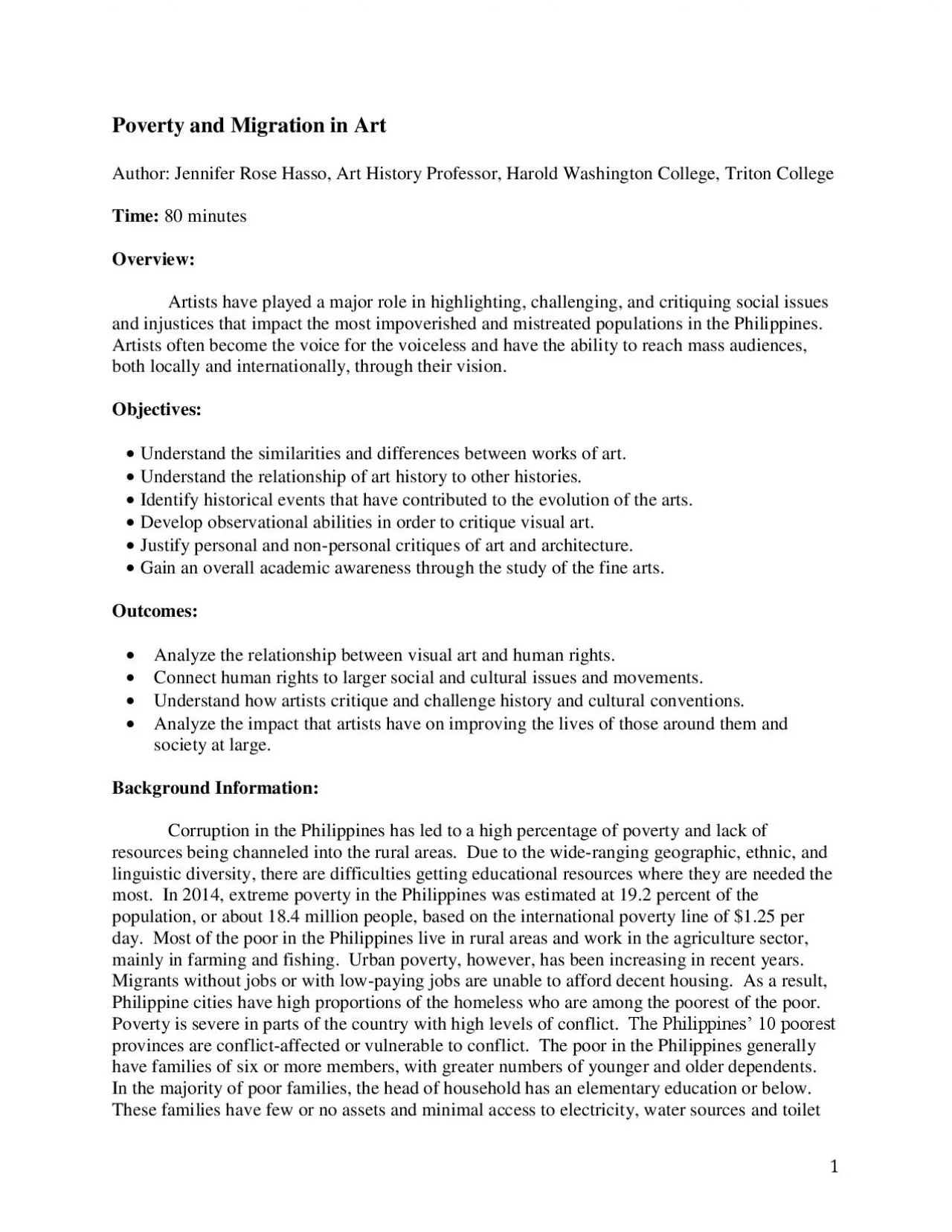 PDF-Poverty and Migration in Art