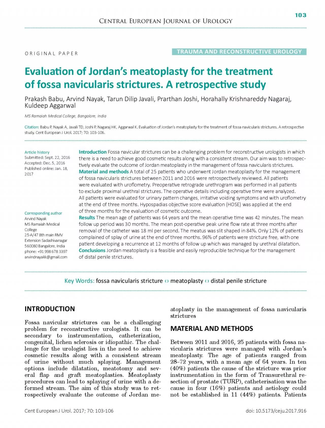 PDF-Central European Journal of Urology